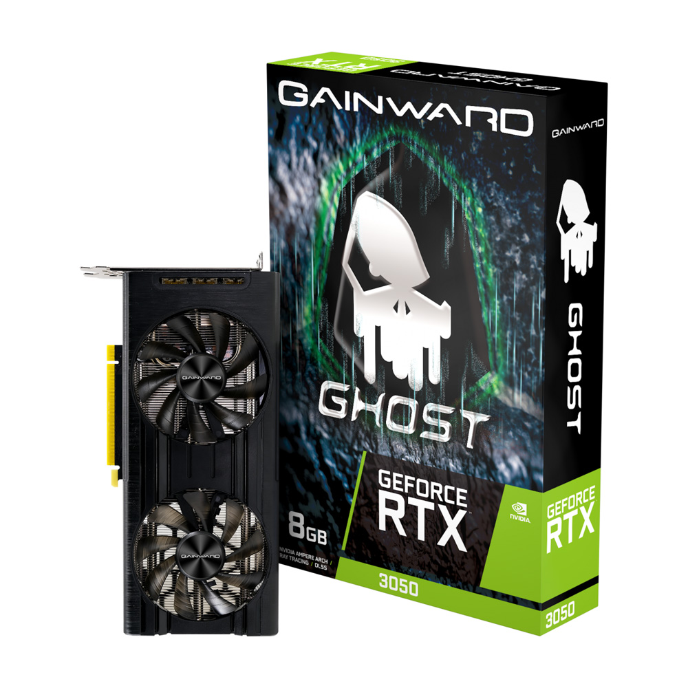 GAINWARD RTX 3050 GHOST 8GB GDDR6 128 Bit NE63050019P1-190AB Ekran Kartı