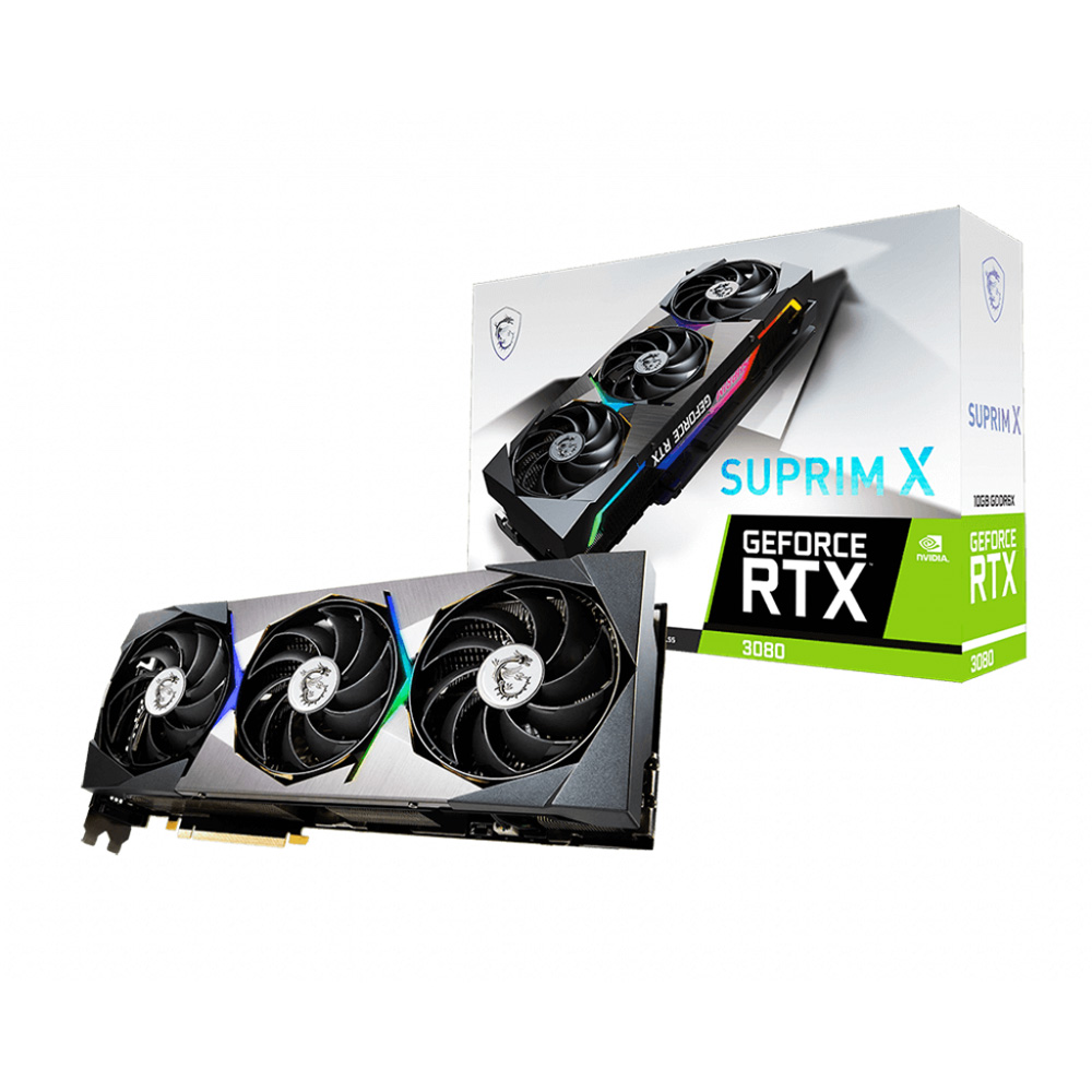 MSI RTX 3080 SUPRIM X 10GB GDDR6X 320 Bit Ekran Kartı