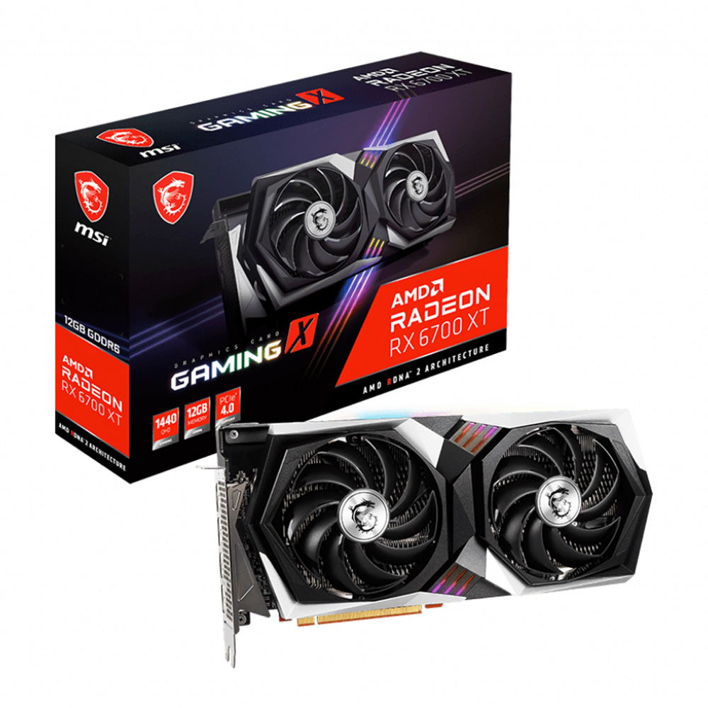 MSI RX 6700 XT GAMING X 12GB GDDR6 192 Bit Ekran Kartı