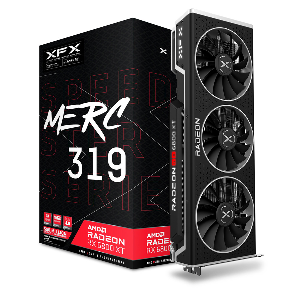 XFX RX 6800 XT SPEEDSTER MERC 319 CORE 16GB GDDR6 256 Bit RX-68XTALFD9 Ekran Kartı